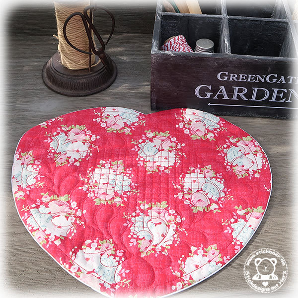 Big Quilted Heart