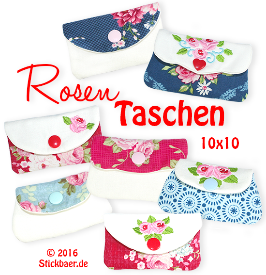 Rosen Taschen ITH 10x10