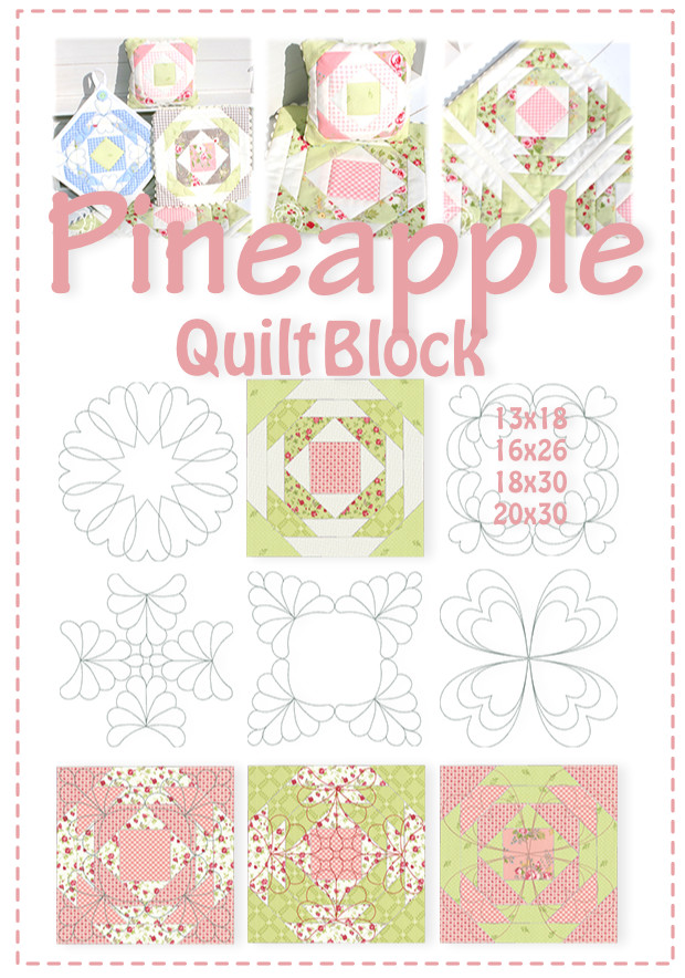 Pineapple Quilt Block