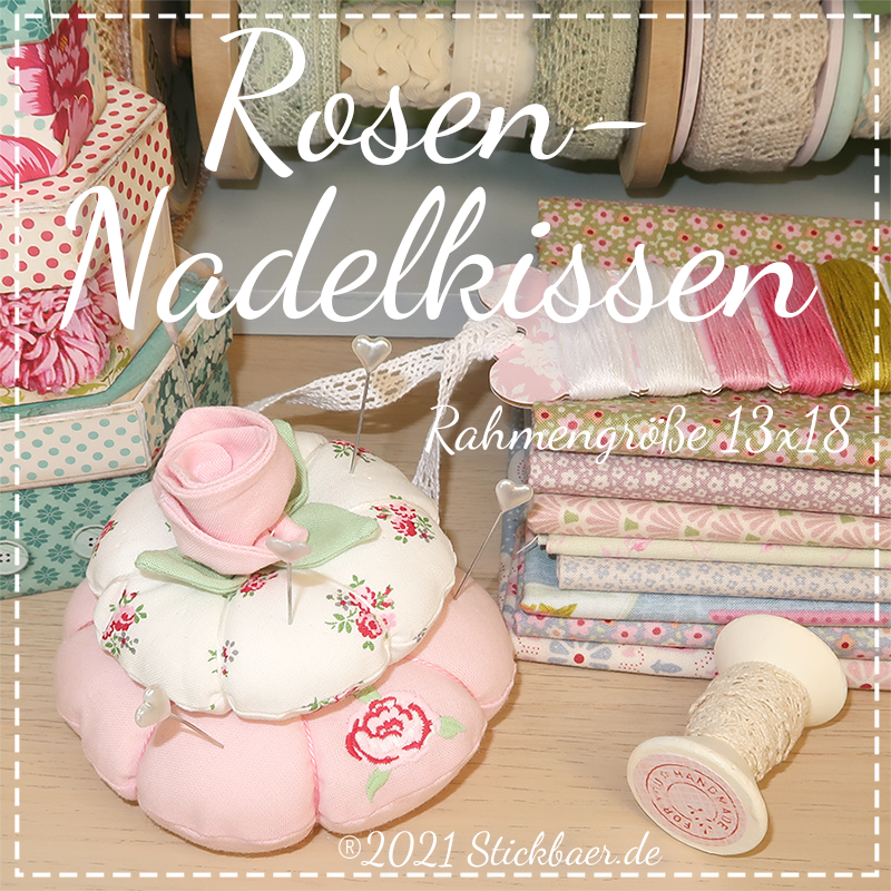 Rosen-Nadelkissen