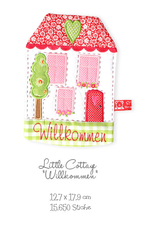 Little Cottage Welcome House 13x18