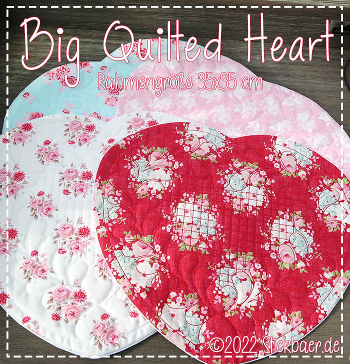 Big Quilted Heart