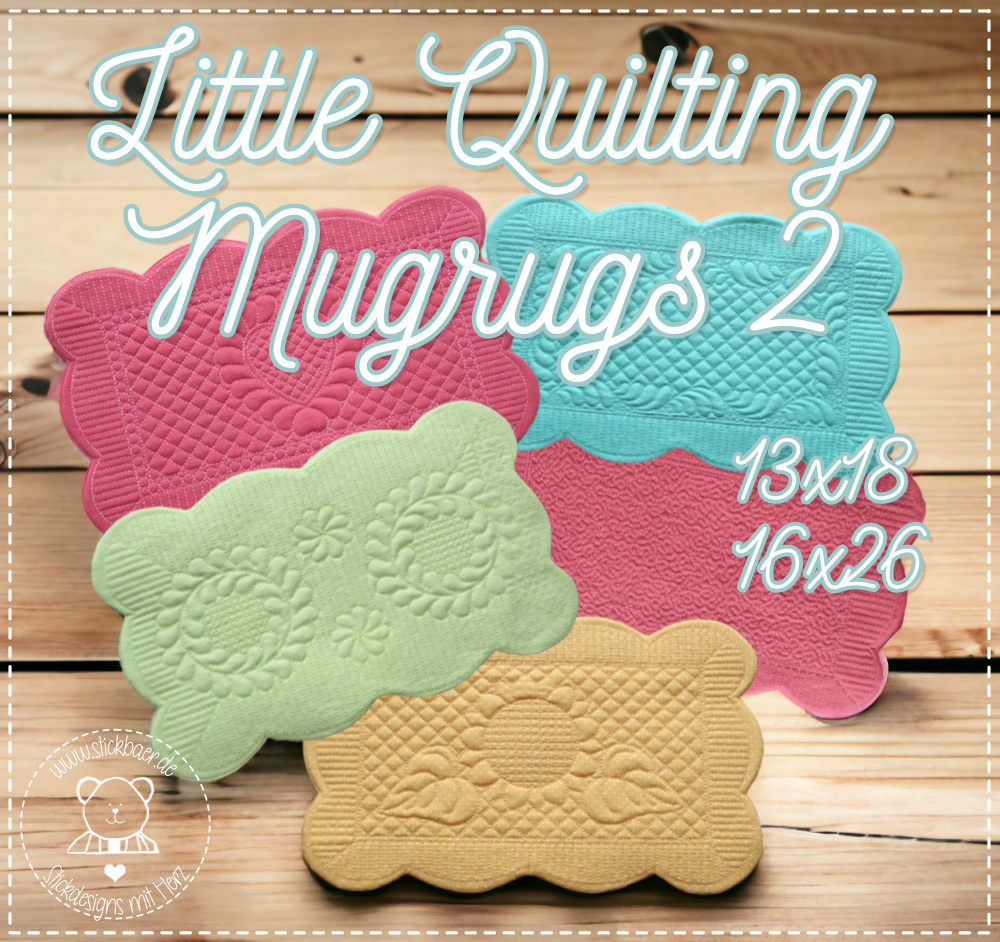 Little Quilting Mugrugs 2 ITH