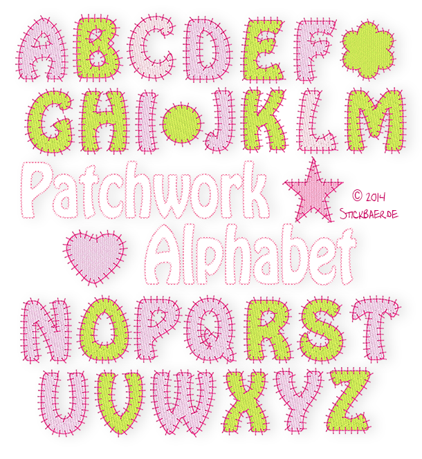 Patchwork Alphabet