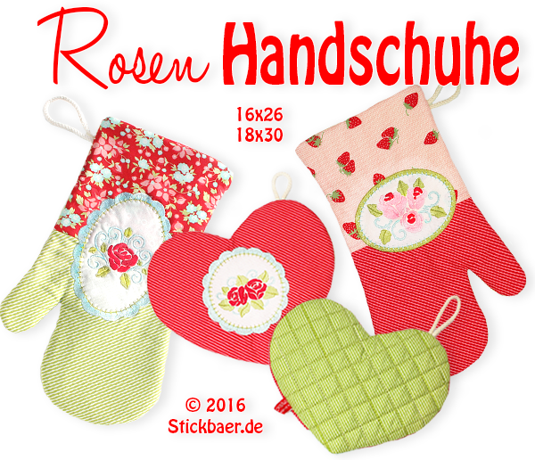 Rosen-Handschuhe