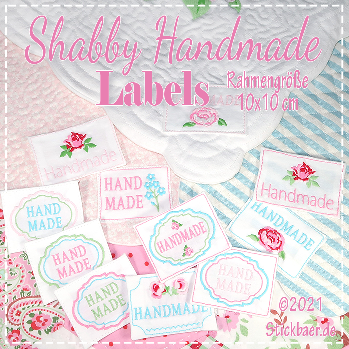 Shabby Handmade Labels