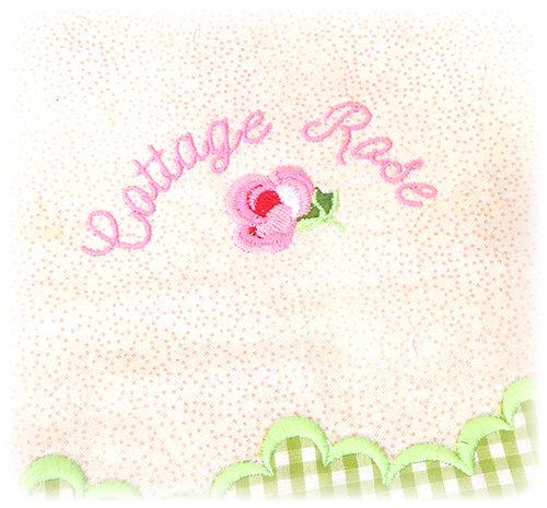 Cottage Rose Umschlag