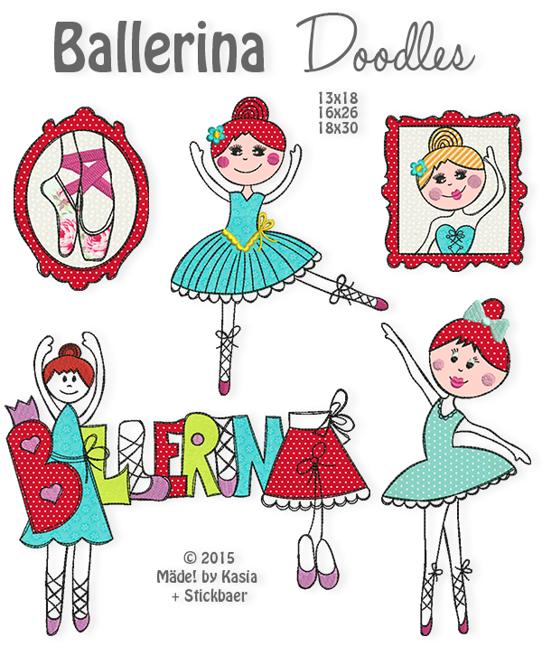 Ballerina Doodles