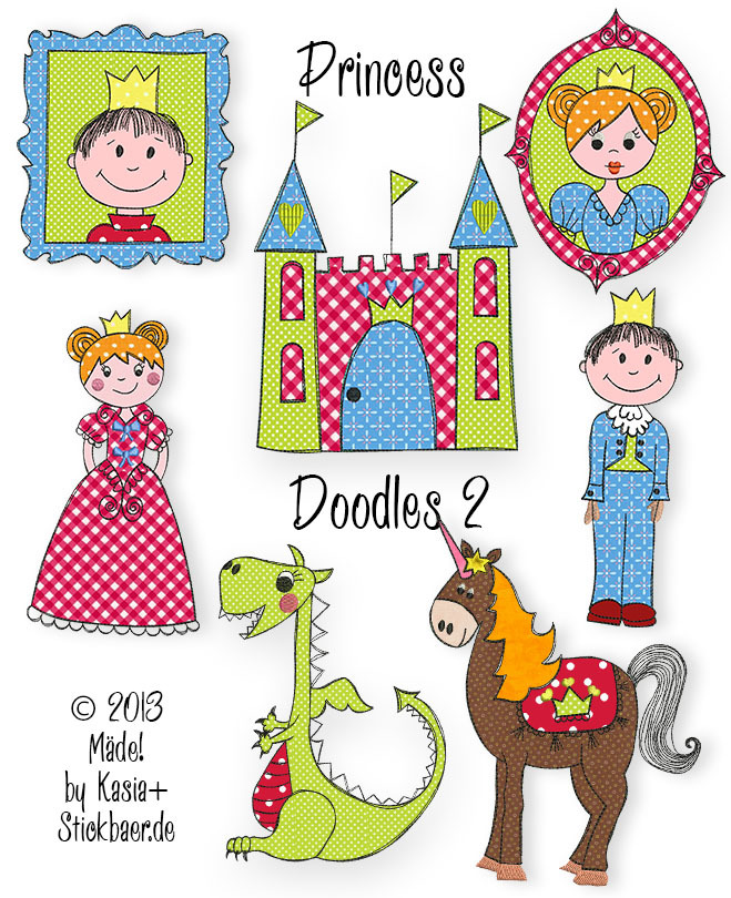 Princess Doodles 2